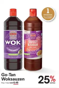 Sligro Go-Tan Woksauzen aanbieding