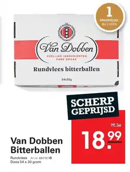 Sligro Van Dobben Bitterballen aanbieding