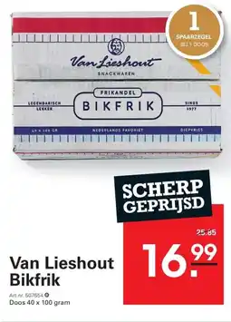 Sligro Van Lieshout Bikfrik aanbieding