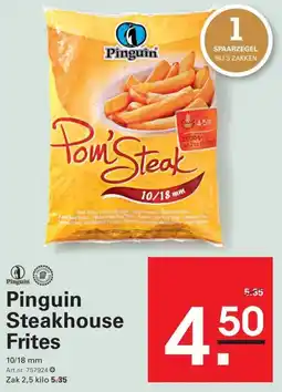 Sligro Pinguin Steakhouse Frites aanbieding