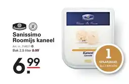 Sligro Sanissimo Roomijs kaneel aanbieding