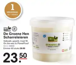 Sligro De Groene Hen Scharreleieren aanbieding