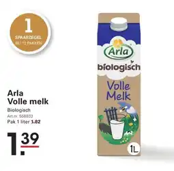 Sligro Arla Volle melk aanbieding