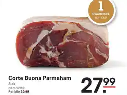 Sligro Corte Buona Parmaham aanbieding