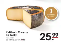 Sligro Kaltbach Creamy en Tasty aanbieding