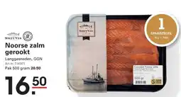 Sligro Noorse zalm gerookt aanbieding