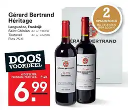 Sligro Gérard Bertrand Héritage aanbieding