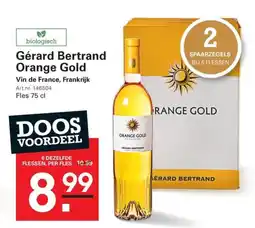 Sligro Gérard Bertrand Orange Gold aanbieding