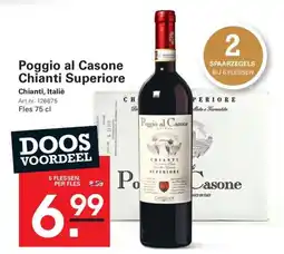 Sligro Poggio al Casone Chianti Superiore aanbieding