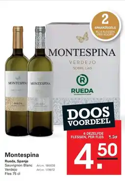 Sligro Montespina aanbieding