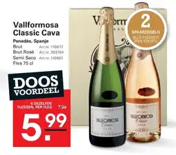 Sligro Vallformosa Classic Cava aanbieding