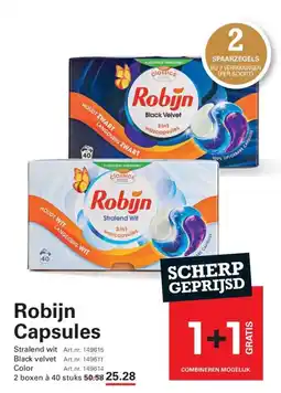 Sligro Robijn Capsules aanbieding