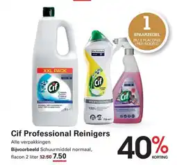 Sligro Cif Professional Reinigers aanbieding