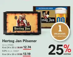 Sligro Hertog Jan Pilsener aanbieding