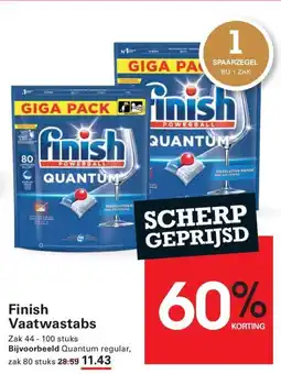 Sligro Finish Vaatwastabs aanbieding