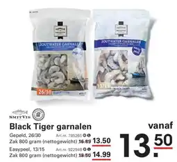 Sligro Black Tiger garnalen aanbieding