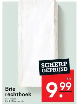 Sligro Brie rechthoek aanbieding