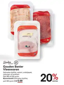 Sligro Gouden Banier Vleeswaren aanbieding