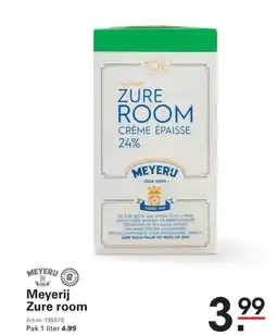 Sligro Meyerij Zure room aanbieding