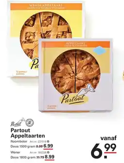Sligro Partout Appeltaarten aanbieding