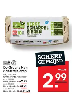 Sligro De Groene Hen Scharreleieren aanbieding