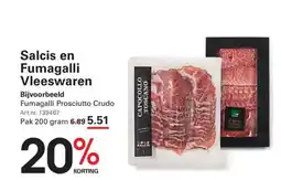 Sligro Salcis en Fumagalli Vleeswaren aanbieding