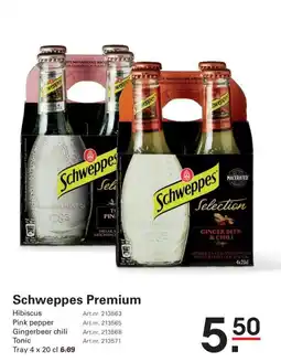 Sligro Schweppes Premium aanbieding