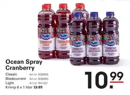 Sligro Ocean Spray Cranberry aanbieding