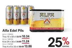 Sligro Alfa Edel Pils aanbieding