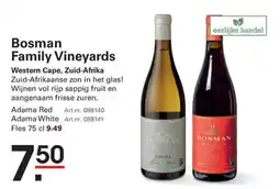 Sligro Bosman Family Vineyards aanbieding