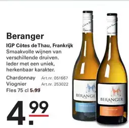 Sligro Beranger aanbieding