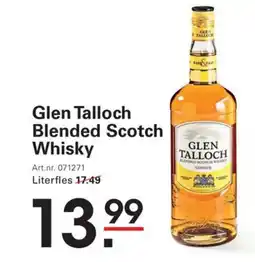 Sligro Glen Talloch Blended Scotch Whisky aanbieding