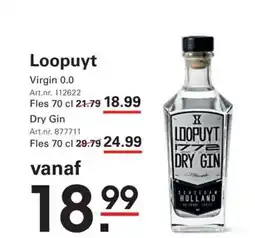 Sligro Loopuyt Virgin 0,0 aanbieding