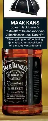 Sligro Jack Daniel's Tennessee aanbieding