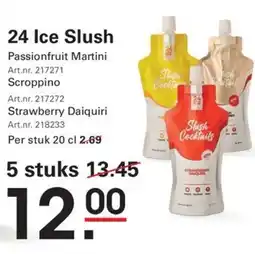 Sligro 24 Ice Slush aanbieding