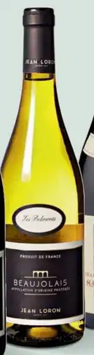 Sligro Jean Loron Beaujolais Blanc Les Belmonts aanbieding
