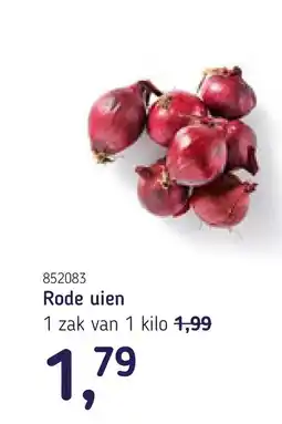 Van Hoeckel Rode uien aanbieding