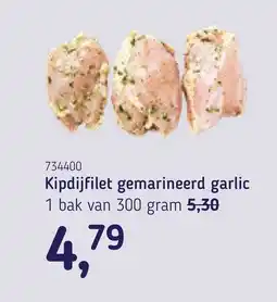Van Hoeckel Kipdijfilet gemarineerd garlic aanbieding