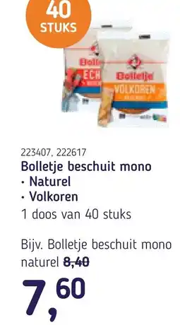 Van Hoeckel Bolletje beschuit mono aanbieding