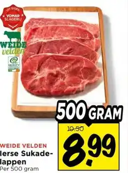 Vomar Voordeelmarkt WEIDE VELDEN lerse Sukade- lappen aanbieding