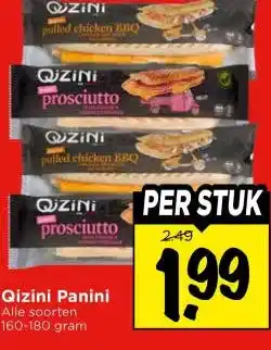 Vomar Voordeelmarkt Qizini Panini aanbieding