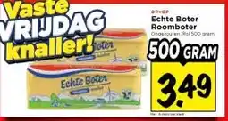 Vomar Voordeelmarkt Echte Boter Roombot aanbieding