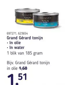 Van Hoeckel Grand Gérard tonijn aanbieding