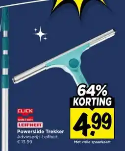 Vomar Voordeelmarkt LEIFHEIT Powerslide Trekker aanbieding