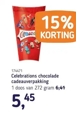 Van Hoeckel Celebrations chocolade cadeauverpakking aanbieding