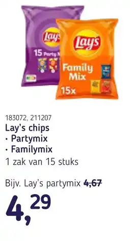 Van Hoeckel Lay's chips aanbieding