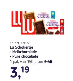 Van Hoeckel Lu Scholiertje aanbieding