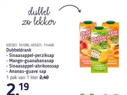 Van Hoeckel Dubbeldrank aanbieding