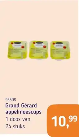Van Hoeckel Grand Gérard appelmoescups aanbieding