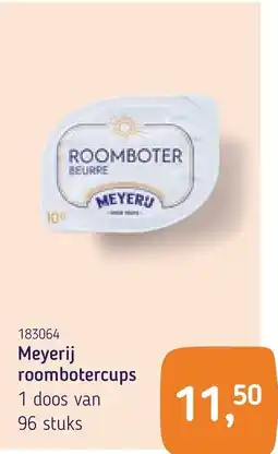 Van Hoeckel Meyerij roombotercups aanbieding